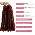 thumbnail image 3 of Crochet Jumbo Hair Dreadlocks/Faux Locs Braiding Hair Extensions. Synthetic Decorative Braids for Women & Girls, 3 of 12