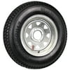 Mounted Trailer Tire Rim ST175/80D13 175/80 13 LRC 4 Lug Galvanized Spoke Wheel