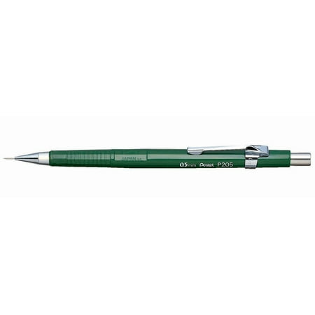 Pentel Sharp Mechanical Drafting Pencil 0.5 mm Green Barrel P205D