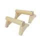 thumbnail image 1 of Barras para flexiones, barras para hacer pino, equipo de calistenia, agarres, paralelas de madera para Estilo B, 1 of 9
