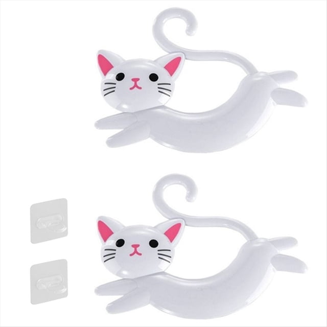 Barra de Toalla con Forma de para Montar en la Pared, Toallero Sin Perforaciones, Toallero de Detrás de la Puerta