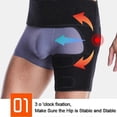 thumbnail image 4 of 1Pcs Hip Brace-Groin Wrap- Adjustable Hip Compression Brace for Sciatic Nerve Thigh Pain Relief-Hip Wrap Support Belt, 4 of 5