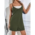 thumbnail image 2 of EKOUAER Womens Summer Casual Sleeveless Romper Adjustable Spaghetti Strap Shorts Jumpsuits with Pockets 2025 Clothes, 2 of 5