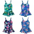 thumbnail image 4 of Uccdo Little Girls One-Piece Swimsuits, Toddler Girl Ruffled Skirt Bathing Suit Bikini Swimwear 3-9T, 4 of 4