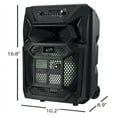 thumbnail image 5 of iLive Jobsite Tailgate LED Lighting Bluetooth Portable Speaker with Remote, Black, ISB312B, 5 of 6