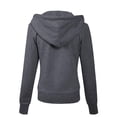 thumbnail image 4 of MixMatchy Women's Casual Long Sleeve French Terry Full Zip-UP Hoodie Sweatshirt, 4 of 4