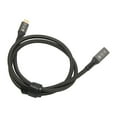 thumbnail image 2 of Cable USB C macho a hembra de 2,6 pies UHD 8K a 60 Hz, 100 W, carga de 40 Gbps, cable de extensión USB4 compatible con SSD EGPU, 2 of 12