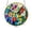 A, variant on Artistic Stained Glass Suncatcher Jigsaw Puzzle - 20cm Acrylic Window Hanging Decor for Home, Flower & Bird DIY Craft Kit with Chain, Perfect Housewarming Gift & Wall Art