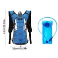 thumbnail image 3 of EGNMCR Bacs de Rangement, Contenants de Rangement Sac à Dos d'Hydratation Léger avec Bande Réfléchissante Sac à Dos de Course avec Réservoir d'Eau 2 L Course Cyclisme Randonnée Sac de Jour pour Hommes Femmes Sac à Dos en nylon, 3 of 6