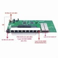 thumbnail image 3 of 7port 1000M POE12V-24V-48V POE IN12V/24V/48V POE OUT 1 Port 1000M Uplink/Nvr 2port 1000M SFP Switch Module, 3 of 6