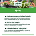 thumbnail image 6 of Expert Gardener Kids Leather Palm Gardening Gloves, 6 of 9