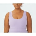 thumbnail image 2 of MSRP $25 Cotton On Trendy Plus Size Active Rib Crop Tank Top Purple Size 12, 2 of 2