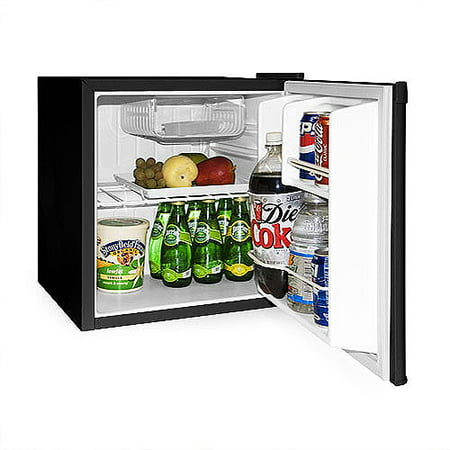 Small fridge with freezer compartment