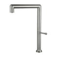 thumbnail image 1 of Brushed Gold Kitchen Sink Faucet Deck Mount Rotatable Water Mixer Tap, Stainless Steel Brushed Kitchen Faucet ,Versatile Features, 1 of 7
