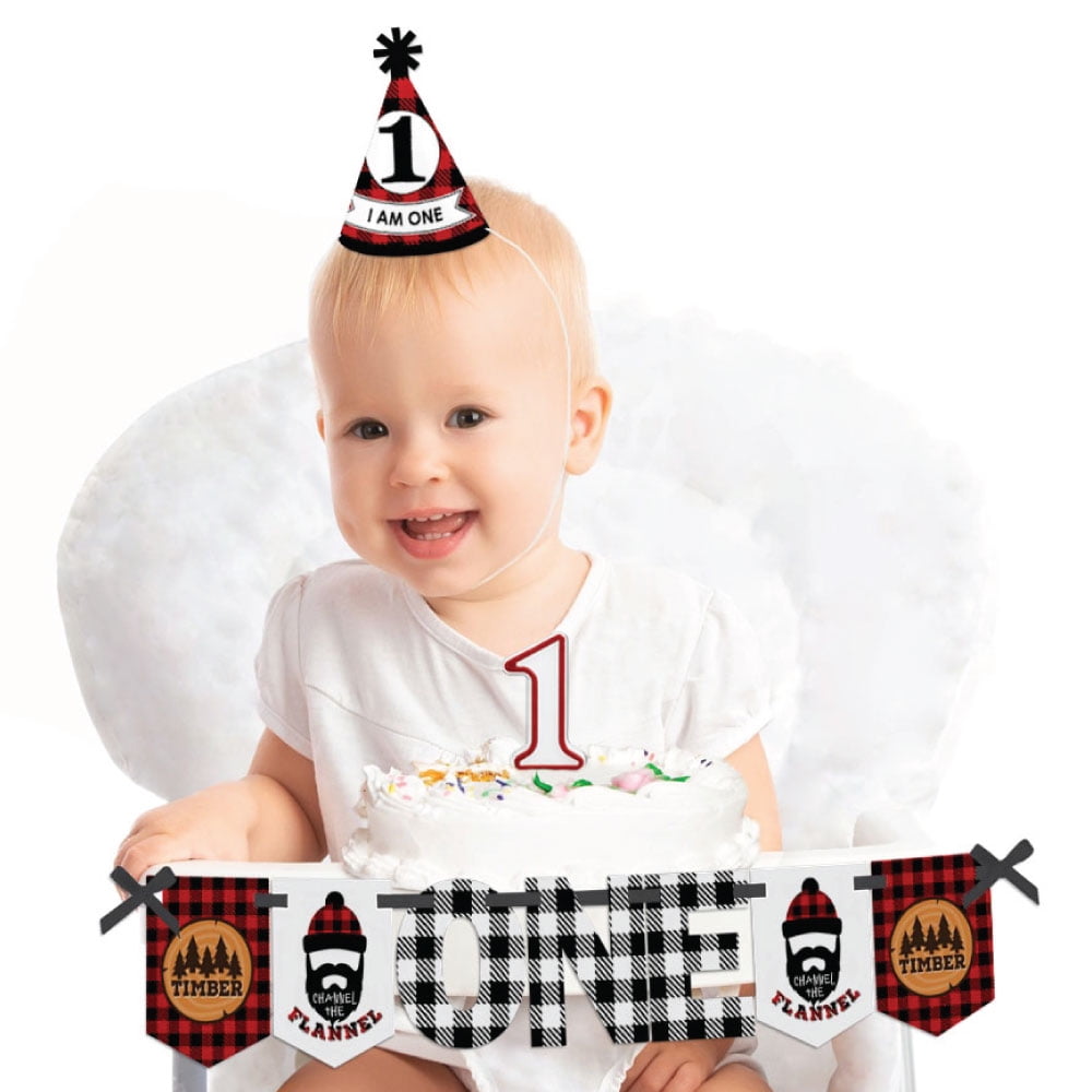 Lumberjack Channel The Flannel 1st Birthday First
