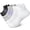 Black+white+grey, variant on Ankle Compression Socks for Women 6 Pairs, Running Socks with Heel Tab, Cushioned Low Cut Athletic Socks