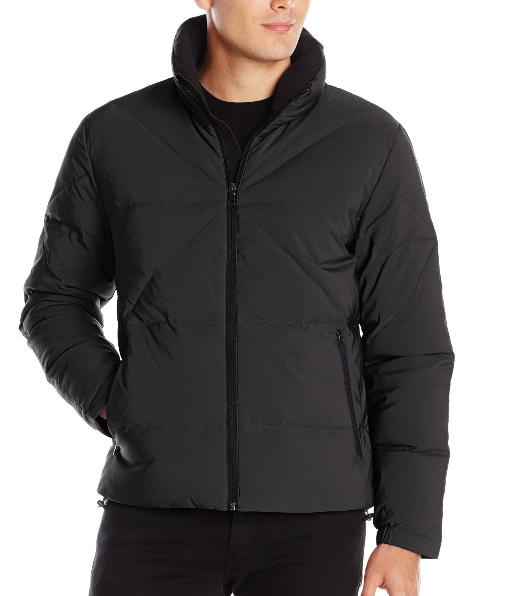 Nautica Nautica NEW True Black Mens Size XL Seamed Quilted Puffer