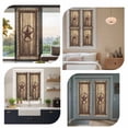 thumbnail image 7 of Western Farmhouse Window Privacy Film, Primitive Rustic Country Retro Texas Star Static Cling UV Sun Blocking Heat Control Window Tint, Non-Adhesive One Way Windows Privacy Cover 17.7''x78.7'', 7 of 7