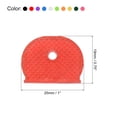 thumbnail image 2 of Cubiertas de Llave Uxcell Etiquetas de Capsulas de Silicona 11 Colores Variados 33 Paquete, 2 of 6