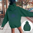 thumbnail image 2 of WILLBEST Sudadera con Capucha para Mujer, Ligera, Estilo Pullover, con Estampado Otoñal E Invernal Grande, 2 of 5