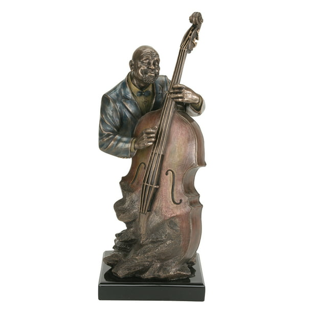 Jazz Band Bassist - Collectible Figurine Statue Sculpture Figure