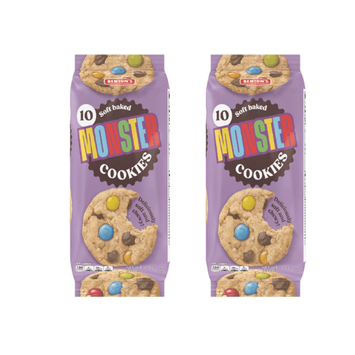 Benton's Monster Cookies 10 Count,2 Pack