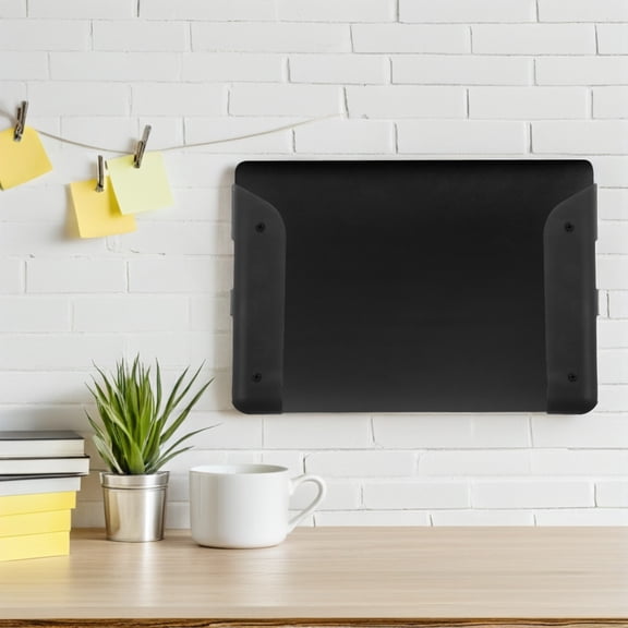 LOLIPPYY Space Saving Black Acrylic Scale Wall Mount for Bathroom Home Use