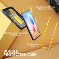thumbnail image 4 of FITO For Samsung Galaxy A54 5G Case, Phone Case with Screen Protector and Kickstand (Yellow), 4 of 8