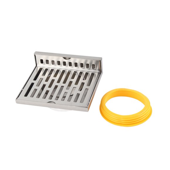 Side Drain, 304 Stainless Steel Thickened Shower Drain for Hotel for 50mm Pipe,4 Inch for 75mm Pipe,5 Inch for 110mm Pipe,for 50mm Pipe with Sealing ,4 Inch for 75mm Pipe with