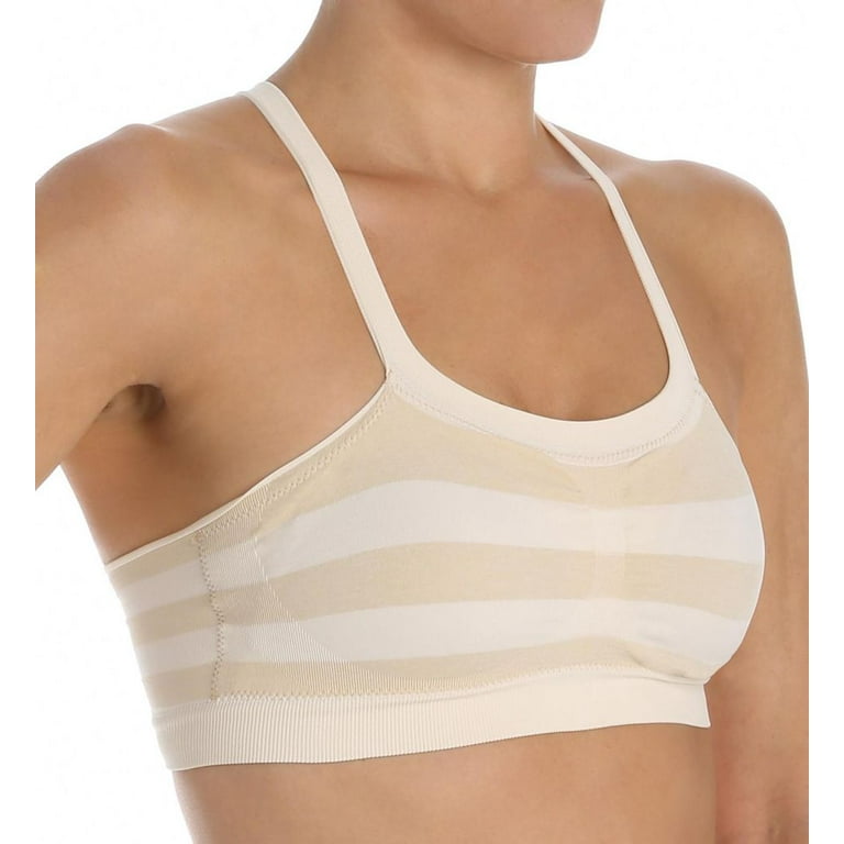 Women's Hanes HU12 Ultimate Bandini Multiway Wirefree Bra (Natural Bisque  XS) 