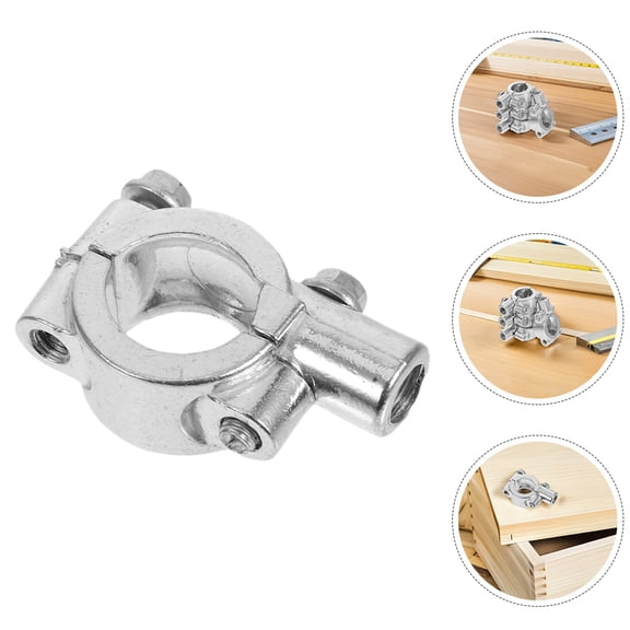 WRITWAA 6Pcs Motorcycle Flagpole Base Aluminum Alloy Quick Install Weather Resistant