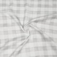 thumbnail image 1 of Gracie Oaks Batten Check Semi Sheer Synthetic Rod Pocket Panel Pair, 1 of 2