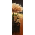 thumbnail image 2 of Atelier B Art Studio 10x24 White Modern Wood Framed Museum Art Print Titled - PARK BENCH ON A FALL DAY, 2 of 4