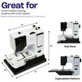 thumbnail image 5 of Electric Sewing Machine Portable For Beginners With 38 Stitches Pattern LED Light Foot Pedal Double Thread Sewing ,Smooth Thread Sewing, 5 of 5