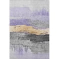 thumbnail image 2 of Addison Rugs Mayfield Premium Machine Washable Transitional Modern Lavender Rectangle Rug, 8' x 10', 2 of 7
