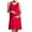 Red, variant on Pitauce Maternity Nursing Dress Labor Delivery Gown Sleeveless Nightgown Pregnancy Breastfeeding Summer Tank Dress