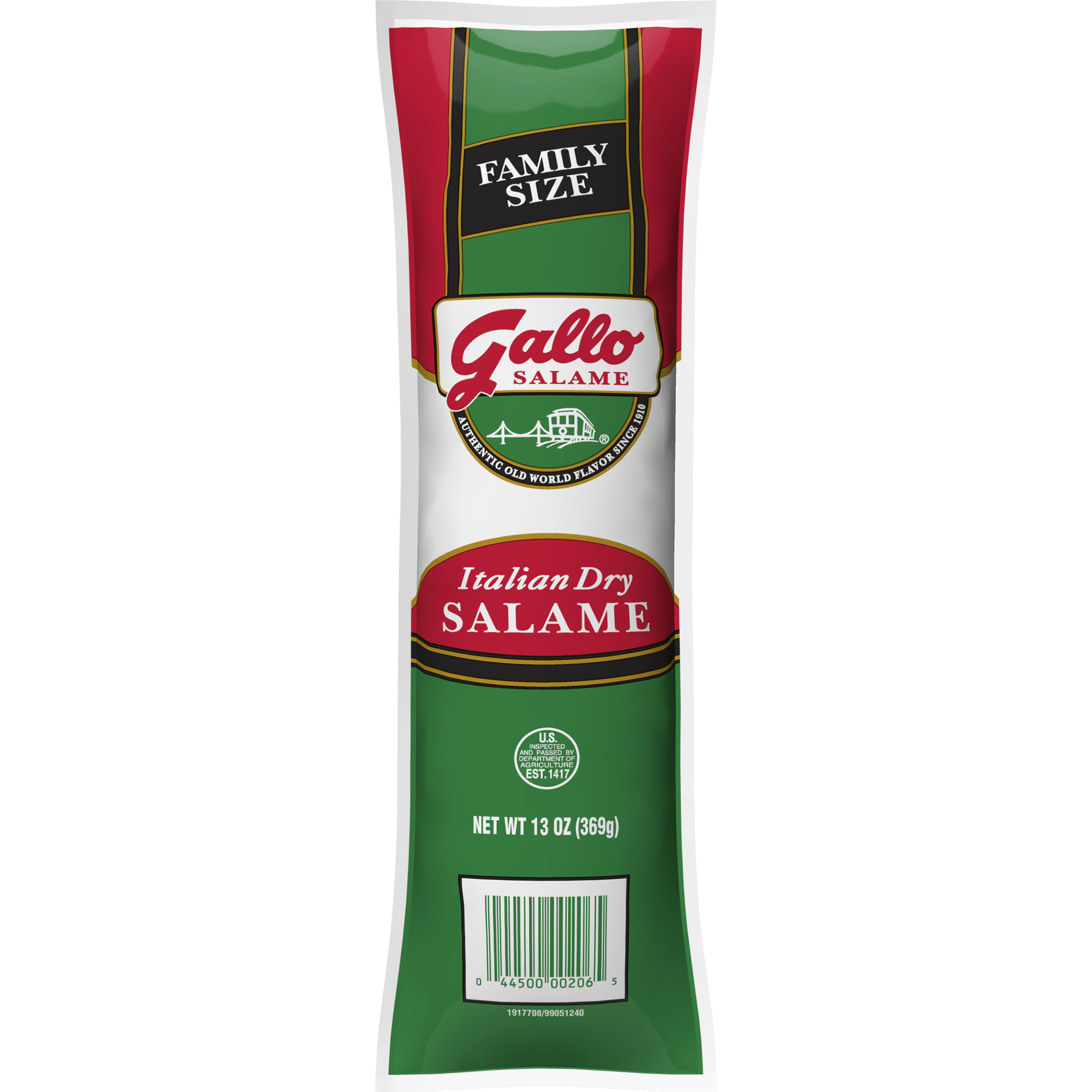 Gallo Salame Italian Dry Salami Family Size, 13 Oz.