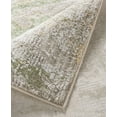 thumbnail image 3 of TOWN & COUNTRY LUXE Opaline Bold Marble Area Rug with Glam Metallic Ribbed Texture Pile, Sage Green, 9'2"x12'5", 3 of 9