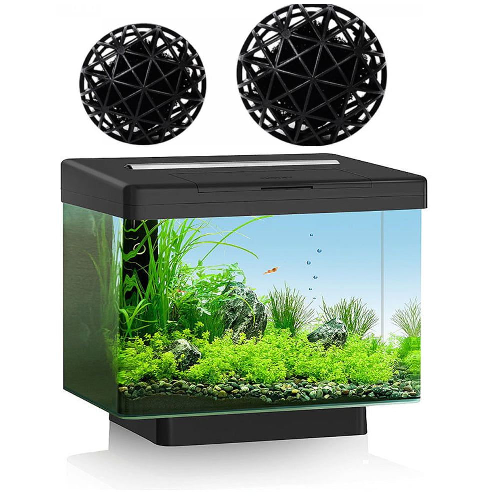 BLACK Ceramic Ball Bio Aquarium Media Filter Fish Pond Canister Tank substrate 