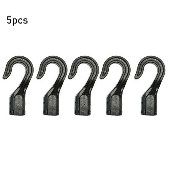 5/10/15/20pcs High quality Open End Cord Snap Boat Kayak Plastic Camping Tent Hook Straps Hooks Rope Buckle Elastic Ropes Buckles 5PCS