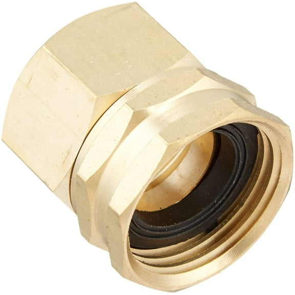 Orbit 3 Pack Hose to Pipe Fitting 3/4 Inch FHT x FNPT - Brass Swivel