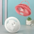 thumbnail image 6 of USB Rechargeable Cooling Fan Tent Fan Desktop Fan USB Power 3 Speed Electric Cooling Fan for Home Office, 6 of 8
