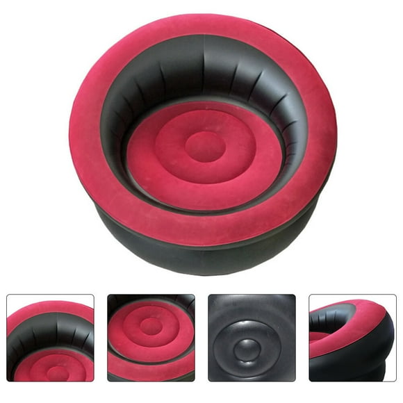 Houderco 1Ud Sillón Inflable Plegable De Nylon Cómodo Y Duradero Para Descanso