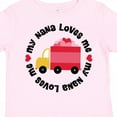 thumbnail image 4 of Inktastic My Nana Loves Me Valentine Boys or Girls Toddler T-Shirt, 4 of 5
