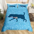 thumbnail image 5 of 2024 Lacrosse Duvet Cover Sports Theme Bedding Set Single For Boys Gilrs Polyester Lacrosse Player Games Comforter Cover Set, 5 of 7