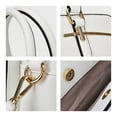 thumbnail image 4 of Dasein Women's PU Leather Handbag, Buffalo-White, 4 of 6