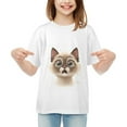 thumbnail image 2 of Cat Fun Starlight Girl Glow-in-the-Dark Cat T-shirt, 2 of 4