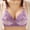 Purple, variant on Women's Beautifully Embroidered Floral Bra Push Up Pair Support Comfort Bra Thin Fashion Small Bra Women Backless Bra for Women 36ddd Sports Bras for Women Women Bra Wireless Support Bras for Women