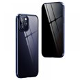 thumbnail image 2 of Mirror Phone Cover - Anti-Peeping Full Body Case Clear Tempered Glass Metal Magnetic Bumper Protection Privacy Cover For  12/ 12 Max/ 12 Pro/ 12 Pro Max, 2 of 6