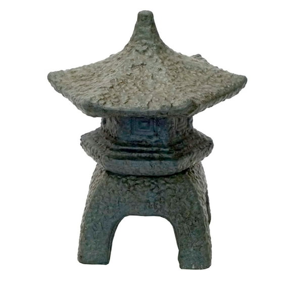 Solid Rock Stoneworks Small Japanese Lantern - 13" Tall - Cypress